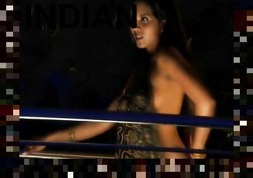 Revealing Her Beauty - Indian Lady