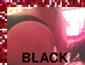 Thick Bbw teasing camera with big ass