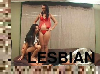 lesbiana, bdsm, sex-in-trei, fetish, bruneta, femdom