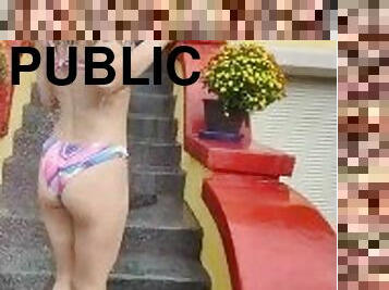 public, amatori, bunaciuni, adolescenta, colegiu, blonda, frumusica, bikini