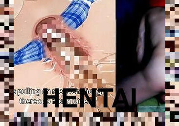 Hentai reaction: loud and hot