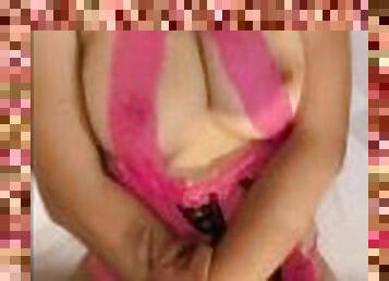 Esanxxhub Thai girl Big boobs Bubble butt fuck in pink sexy lingerie