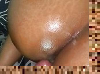 Oily fat ass bbc cream