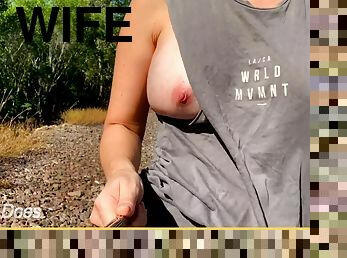 Wifey Struts Her Stuff In A Ripped Shirt