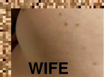 Watching my wife masturbate and I fuck her. Homemade porn