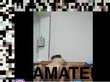 orgasme, amatir, sayang, remaja, latina, akademi