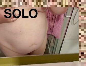 Pov: You're a 22 year old obese guy masturbating in the shower