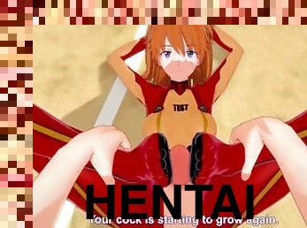 Hentai POV Feet Asuka Langley Sohryu Neon Genesis Evangelion