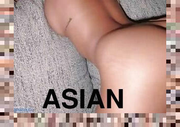asiatisk, store-pupper, doggy, svær, pussy, amatør, babes, blowjob, stor-pikk, cum