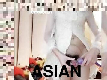 ázsiai, maszturbálás, transzszexuális, játékszer, transzvesztita, thai, geci, üdvöske, fülöp-szigeteki