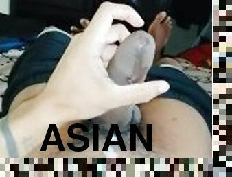 asia, mastubasi, amatir, dewasa, penis-besar, remaja, sperma, seorang-diri, realitas, penis