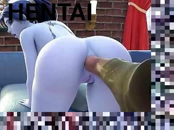 anal, milf, mama, animatie, hentai, masini, dildo, mama-mother, 3d, solo