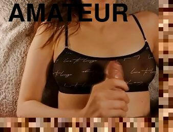 masturbare-masturbation, amatori, bunaciuni, jet-de-sperma, laba, cuplu, masturbare, pov, sperma, lenjerie