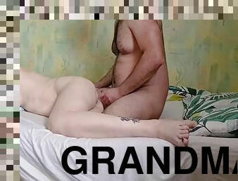 Sex In The Ass And Sperm Drinking For Grandma 3of5 15 Min