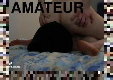 amateur, fetichista, amante, hotel, culo-en-la-cara, húmedo