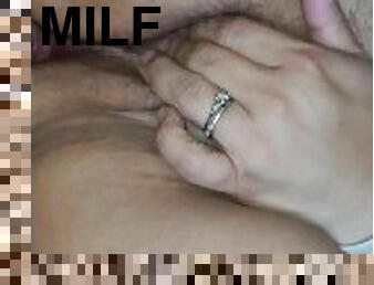 fusk, pussy, kone, milf, hardcore, hjemmelaget, mamma, indian-jenter, creampie, par