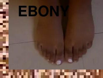 ebony foot fetish