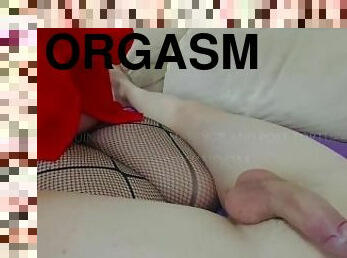 masturbation, orgasm, amatör, cumshot, avrunkning, massage, par, sprut, älskarinna, mjölk