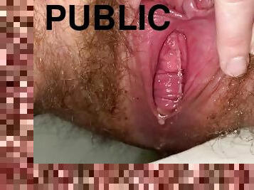 imbaiere, grasa, masturbare-masturbation, pisandu-se, public, pasarica, amatori, bbw, fetish, solo