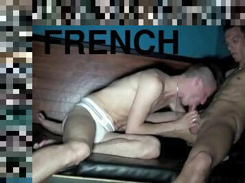 sexu french twink fucked by straight boy in sauna in jockstrap