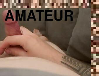 masturbacija, amaterski, snimci, veliki-kurac, prljavo, fantazija, dečko, sami, tetovaže, kurac