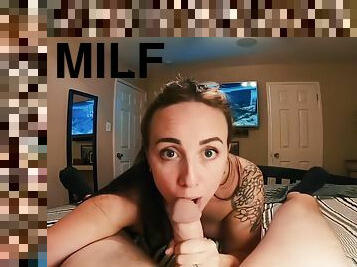 Milf Getting Face Fucked Pov & Fingered With Cumshot