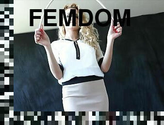 bdsm, blonda, amanta, femdom