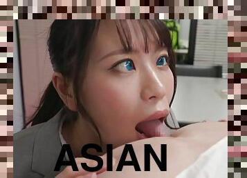 asia, jepang, creampie-ejakulasi-di-dalam-vagina-atau-anus-dan-keluarnya-tetesan-sperma, bertiga, stocking-stockings, berambut-cokelat