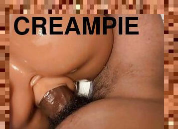 Creampie in the Bathroom