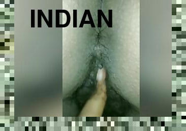 doggy, hårete, pussy, amatør, indian-jenter, fingret, cum, webkamera