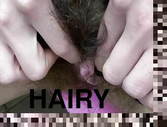 Hairy Virgin Pussy Close Up