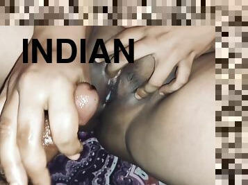 Indian Housewife Having Cremipie