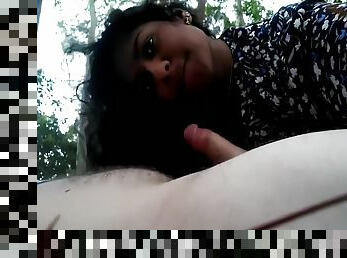 Indian Girl Mathumitha Fucking Her White Boyfriend Outdoor