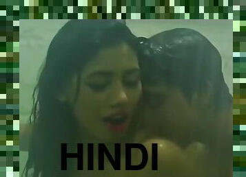 Hindi Couple Bathroom Wild Romance