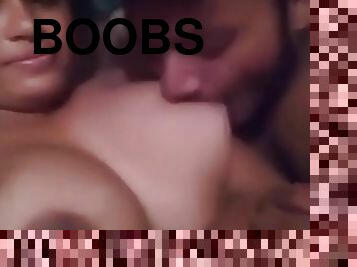 Bf Sucking Boobs While Drilling Chut