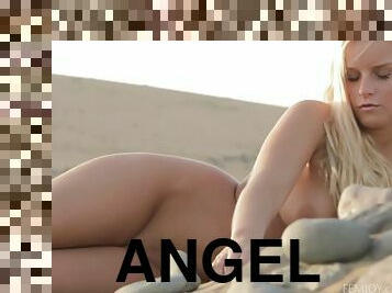 Blond Angel In Miela In Blonde Angel