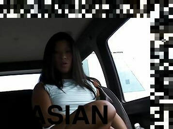 Tight Asian Pussy On The Sunshine