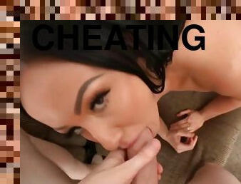 Jennifer White - Cheating Slut Fucks You While On Phone With Boyfriend