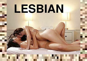 payudara-besar, lesbian-lesbian, jenis-pornografi-milf, pijat