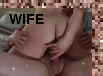 esposa, marido, follando-fucking