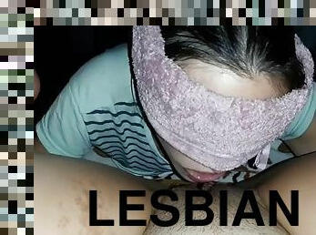pussy, lesbisk, bind-for-øynene