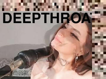 The deepthroat queen does it again