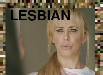Cherie DeVille joins Katrina Jade for a crazy lesbian scene