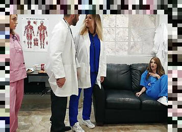 Young Female Doctor Kimmy Fucks With Her Boss In Hospital