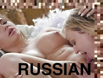 gros-nichons, russe, lesbienne, ados, baisers, jeune-18, rasé