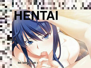 Blue-Haired Hentai Slut