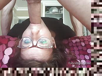 Nerdy Teen First Face Fucking