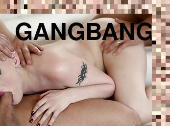 Gorgeous Fuck Doll Gangbang