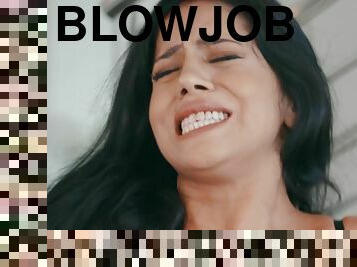 Gorgeous latina babe thrilling porn video