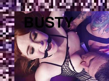 Arousing Babe In Fishnet Bodystocking Getting Pounded - penny pax